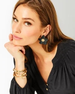 Oversized Orchid Earrings -Lilly Pulitzer Shop 000561 onyx a3 sf