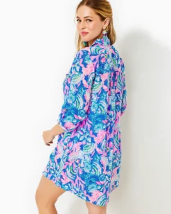 Natalie Shirtdress Cover-Up