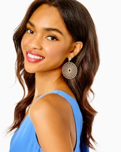 Lilly Lace Statement Earrings