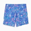 Mens 6" Capri Swim Trunks
