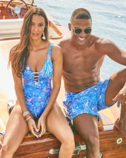 Mens 6" Capri Swim Trunks -Lilly Pulitzer Shop 002111 bocablueitsasailabration campaigntest sf