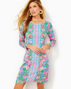 UPF 50+ Sophie Dress -Lilly Pulitzer Shop 002176 havanapinkcasajaguarengineereddress a3 sf