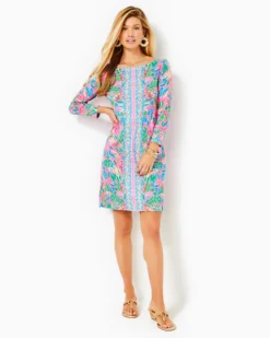 UPF 50+ Sophie Dress -Lilly Pulitzer Shop 002176 havanapinkcasajaguarengineereddress a4 sf