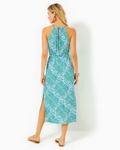 Bingham Halter Midi Dress