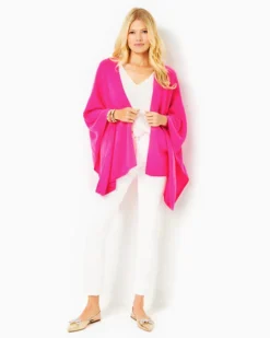 Terri Cashmere Wrap 8 Terri Cashmere Wrap -Lilly Pulitzer Shop 002916 pinkpalms a4 sf