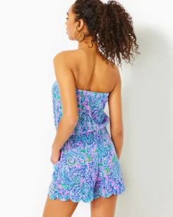 Jace Strapless Romper