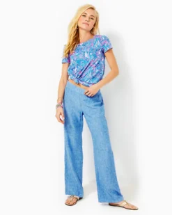 Etta Scoopneck Top 5 Etta Scoopneck Top -Lilly Pulitzer Shop 004651 bocablueitsasailabration a2 sf