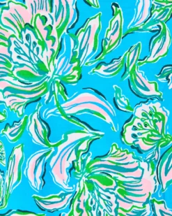 Rikki Strapless Romper -Lilly Pulitzer Shop 004998 cumulusbluechickmagnetengineeredromper a6 sf