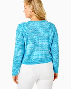 Kienna Cardigan 12 Kienna Cardigan -Lilly Pulitzer Shop 007358 cumulusbluemetallicmarl a5 sf