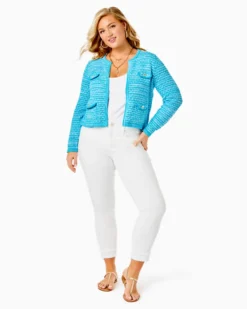 Kienna Cardigan 13 Kienna Cardigan -Lilly Pulitzer Shop 007358 cumulusbluemetallicmarl a6 sf