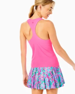 UPF 50+ Luxletic Claralee Scallop Bra Tank Top