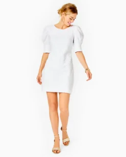 Knowles Dress -Lilly Pulitzer Shop 008351 resortwhiteknitpuckerjacquard a4 sf