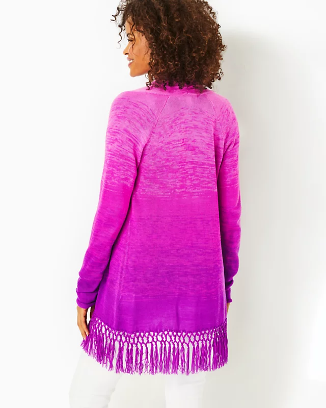 Tatum Ombre Fringe Cardigan 1 Tatum Ombre Fringe Cardigan