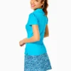 UPF 50+ Luxletic Frida Puff Sleeve Polo