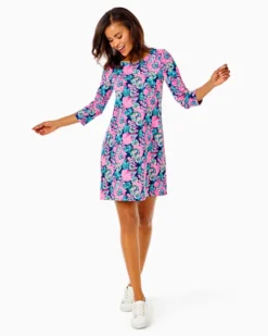 UPF 50+ Solia ChillyLilly Dress -Lilly Pulitzer Shop 009496 oysterbaynavyshroomwithaview a3 sf