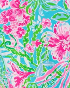 Luxletic Niccola Mesh Panel Half Zip -Lilly Pulitzer Shop 009800 amalfiblueleafitwild a5 sf