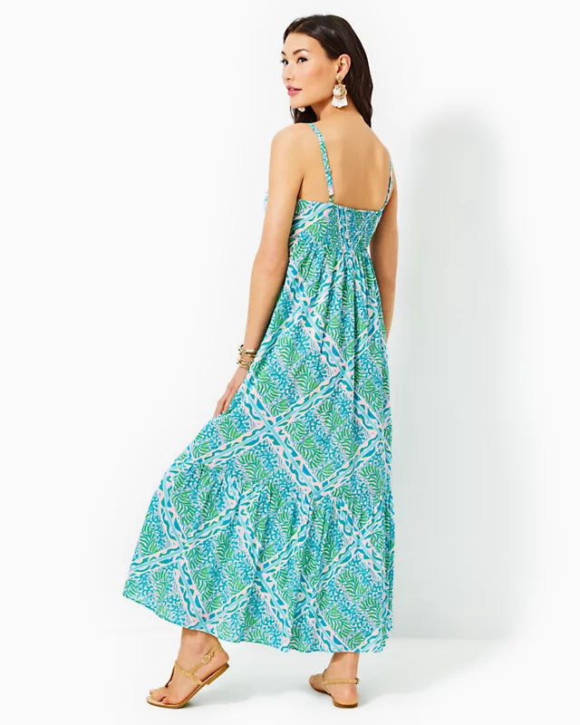 Hiedi Cotton Maxi Dress 1 Hiedi Cotton Maxi Dress
