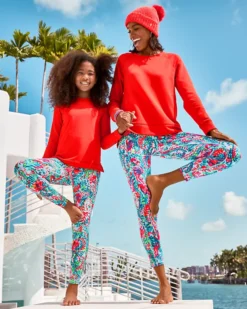 Girls Luxletic Mini Beach Comber Sweatshirt -Lilly Pulitzer Shop 010070 rubyred campaigntest sf