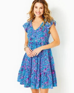 Kawai Swing Dress 6 Kawai Swing Dress -Lilly Pulitzer Shop 010158 breakwaterblueshellsnbells a2 sf
