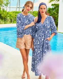 4" Lilo Linen Short -Lilly Pulitzer Shop 010404 rattanxresortwhite campaigntest sf