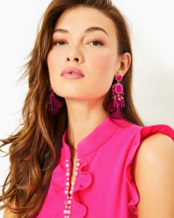 Waterside Earrings 6 Waterside Earrings -Lilly Pulitzer Shop 010576 amarenacherry a3 sf