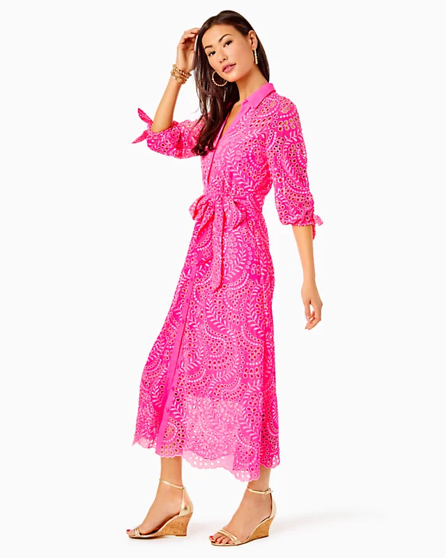 Amrita Midi Shirtdress 2 Amrita Midi Shirtdress - Image 2