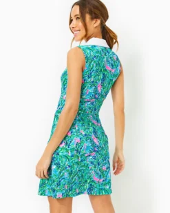 UPF 50+ Luxletic Silvia Quarter-Zip Dress