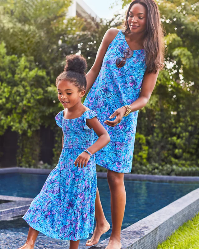 Girls Mini Jilly Midi Dress 4 Girls Mini Jilly Midi Dress - Image 4