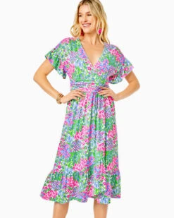 Juliet Ruffle Midi Dress -Lilly Pulitzer Shop 011588 multiacherryontop a3 sf