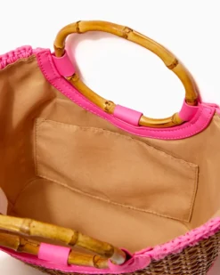 Mini Grotto Cane Tote -Lilly Pulitzer Shop 011739 naturalxaurapink a3 sf