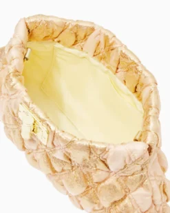 Chancey Quilted Clutch 6 Chancey Quilted Clutch -Lilly Pulitzer Shop 011953 goldorganzabrocade a3 sf