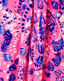 Solana One-Shoulder Maxi Dress -Lilly Pulitzer Shop 012031 havanapinkturtletidepoolengineeredknitdress a8 sf