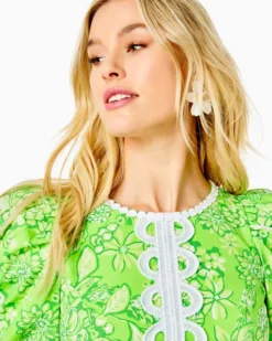 Alyce Elbow Sleeve Stretch Cotton Shift -Lilly Pulitzer Shop 012216 limeadeitsaspringthing a3 sf