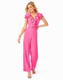 Cassian Jumpsuit -Lilly Pulitzer Shop 012386 aurapink a3 sf