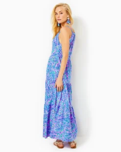 Maribella Halter Maxi Dress -Lilly Pulitzer Shop 012755 lilacrosewemermaidit a2 sf