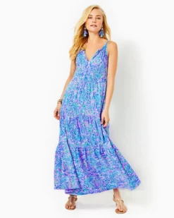 Maribella Halter Maxi Dress -Lilly Pulitzer Shop 012755 lilacrosewemermaidit a3 sf