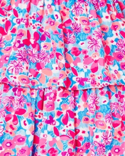 Faye V-Neck Ruffle Dress 11 Faye V-Neck Ruffle Dress -Lilly Pulitzer Shop 012760 aurapinkbabybloomer a6 sf
