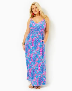 Blake Maxi Dress -Lilly Pulitzer Shop 012800 cumulusblueorchidoasis a5 sf