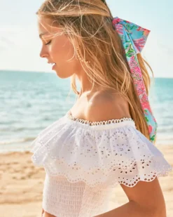 Brexley Eyelet Set 12 Brexley Eyelet Set -Lilly Pulitzer Shop 012834 resortwhiteoceanwaveseyelet a6 sf