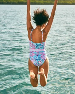 Caseylee Lattice One-Piece Swimsuit 14 Caseylee Lattice One-Piece Swimsuit -Lilly Pulitzer Shop 012987 celestialblueseekandseaengineeredonepiece a7 sf