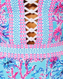 Caseylee Lattice One-Piece Swimsuit 15 Caseylee Lattice One-Piece Swimsuit -Lilly Pulitzer Shop 012987 celestialblueseekandseaengineeredonepiece a8 sf