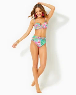 Bergen High Waisted Bikini Bottom -Lilly Pulitzer Shop 013005 multijourneytothejungle a3 sf