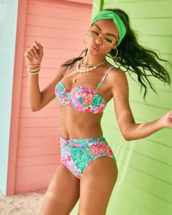 Bergen High Waisted Bikini Bottom -Lilly Pulitzer Shop 013005 multijourneytothejungle campaigntest sf