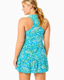 UPF 50+ Luxletic Mixed Doubles Dress 13 UPF 50+ Luxletic Mixed Doubles Dress -Lilly Pulitzer Shop 013036 cumulusbluechickmagnet a6 sf