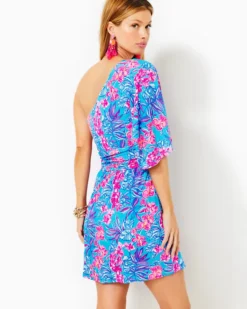 Niki One-Shoulder Romper