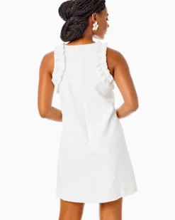 Kailee Stretch Ruffle Shift