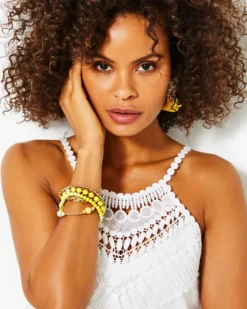 In A Sunny State Bracelet Set -Lilly Pulitzer Shop 013223 cremefraiche a3 sf