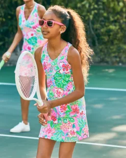 UPF 50+ Girls Mini Anaia Active Dress -Lilly Pulitzer Shop 013304 multijourneytothejungle campaigntest sf