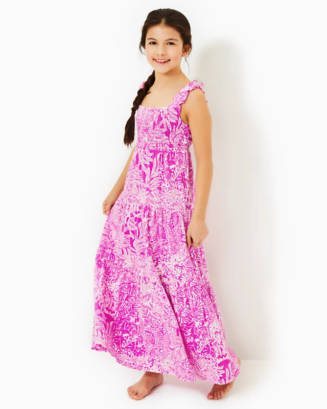 Girls Mini Hadly Maxi Dress 2 Girls Mini Hadly Maxi Dress - Image 2