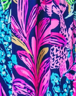 Joellane Tiered Maxi Dress -Lilly Pulitzer Shop 013539 aegeannavycalypsocoast a8 sf